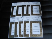 TEN UNUSED EASTON PRESS BOOK PLATES EX-LIBRIS SELF-ADHESIVE - BOOK COLLECTION