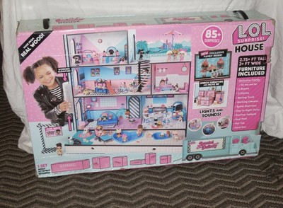 lol surprise house with new family