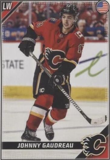 2019-20 Topps NHL Stickers - Johnny Gaudreau #82 - 1 of 1