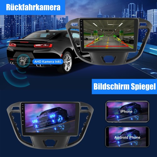 DAB+ Android 13 Carplay Autoradio GPS WIFI KAM Für Ford Transit Custom 2013-2021 - Bild 12 von 17