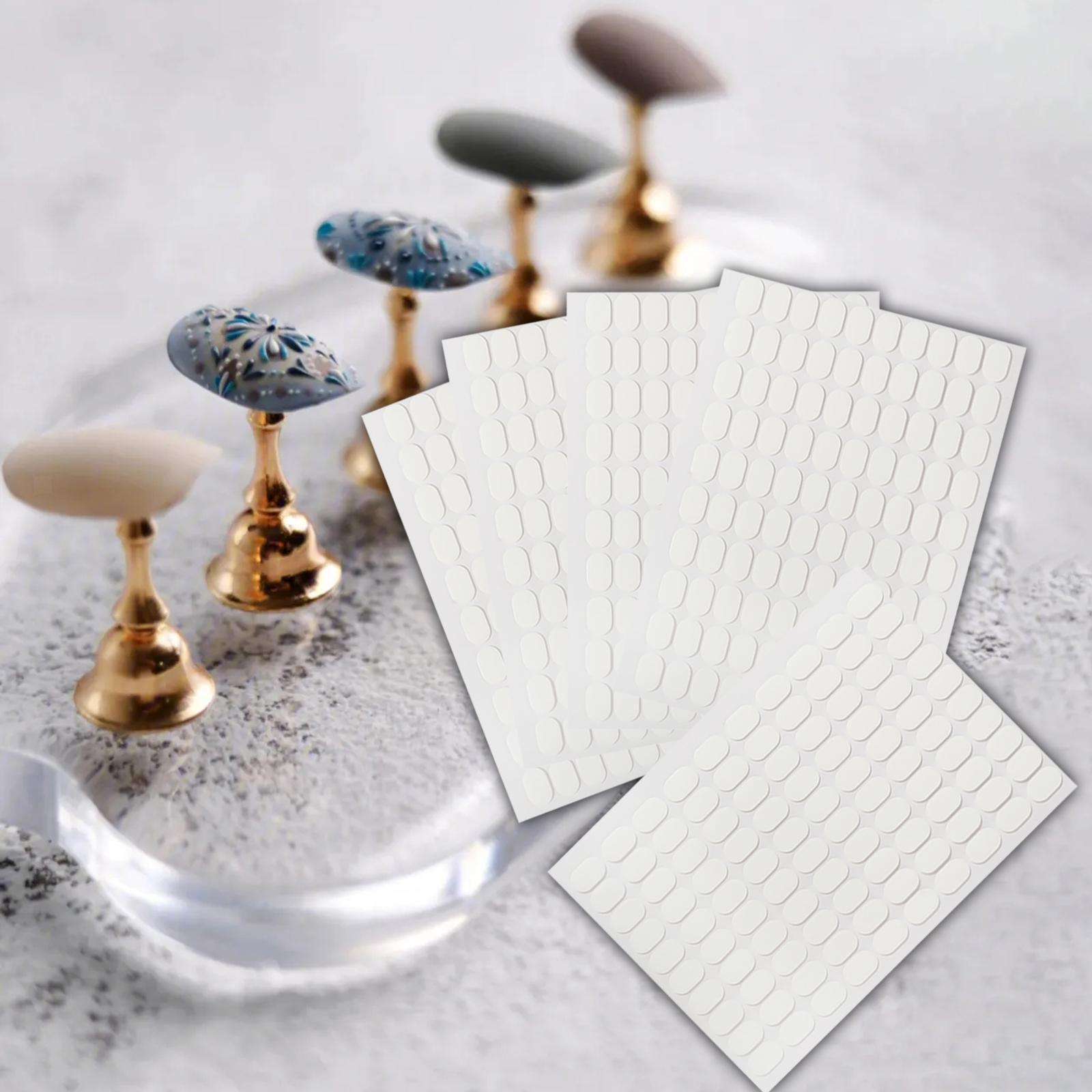 5 Sheets Sticky Double Sided Tape/ Transparent/ Double Side