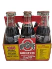 Ohio State Buckeyes 25th Anniversary 1968 Champions Vintage Coca Cola 6 Pack...
