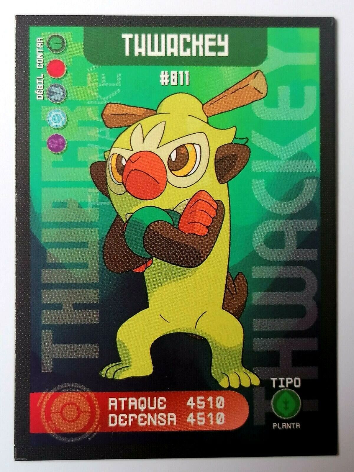 Thwackey - #811 -  Pokédex