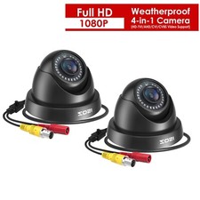 ZOSI 1080P 4in1 Außen IR Überwachungskamerax2 CCTV Dome Video Kamera OSD Menü