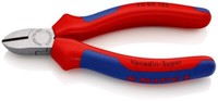 Knipex 70 02 125 Seitenschneider Mit Mehrkomponenten-HüLlen Schwarz Atramentiert