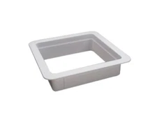 Heng's Roof Vent Trim Ring White For 14" x 14" Openings w/ Radius Corners