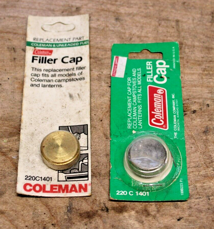 Coleman Lantern Replacement Fuel Filler Caps 220C1401 New NOS set