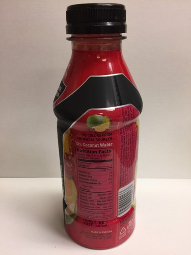 Gluten Free SuperDrink Fruit Punch 16-Ounce Oz Bottles Pack Of 12 - Picture 2 of 3