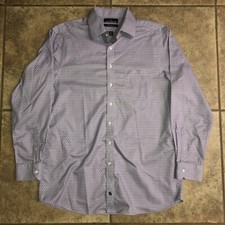 Hart Schaffner Marx purple dress shirt mens 16.5