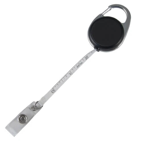 6 Pc Black Nickel Carabiner 40