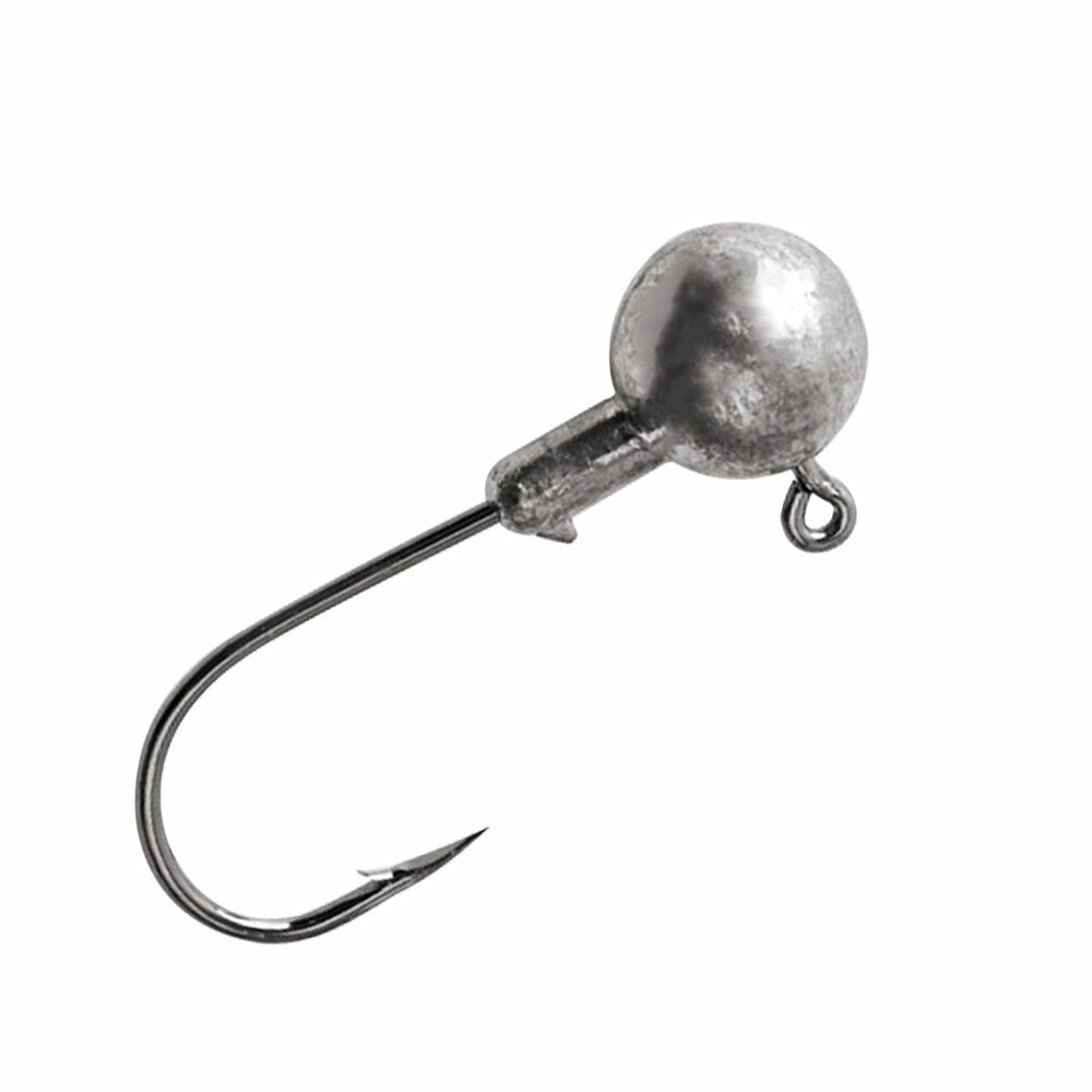 Lot 50 Round Lead Jig Heads Fishing Hooks Crappie 1/32 3/32 1/8oz