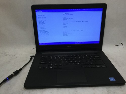 Dell Inspiron 14-3452 / Intel Celeron N3060 @ 1.60GHz / (MISSING PARTS!) -MR - Picture 1 of 4