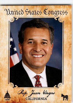 2023-24 Fascinating Cards Congress California Juan Vargas