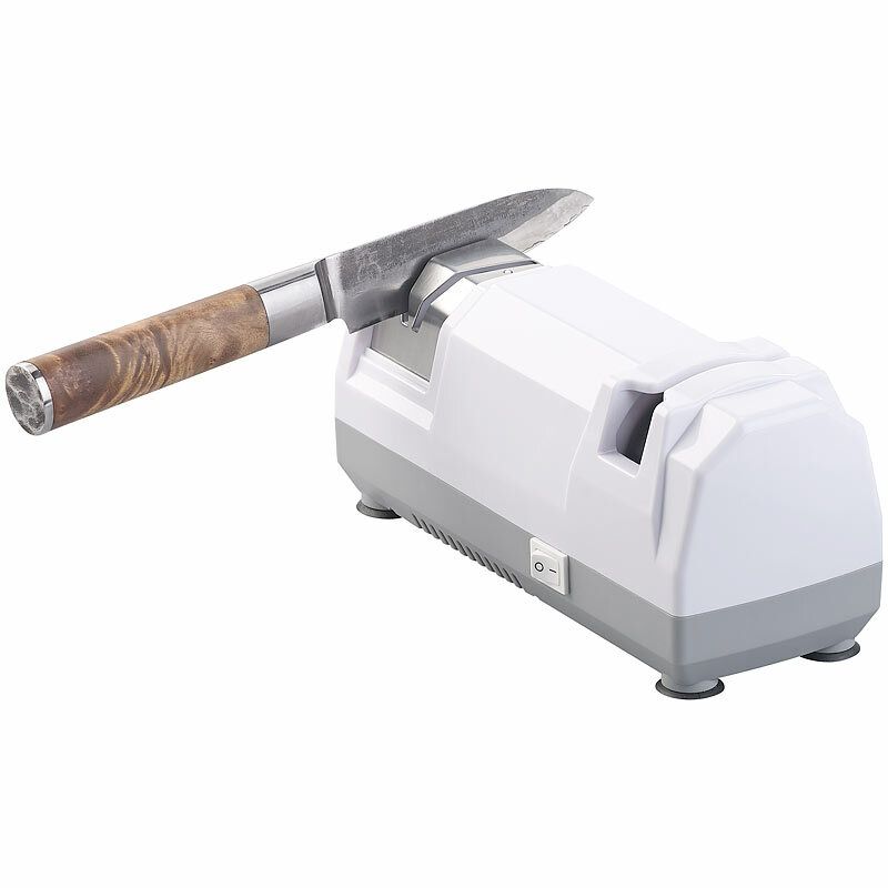 Elektrischer Messerschärfer 5-in-1 Mit Diamant-Schleifstein - Profi Schärfgerät