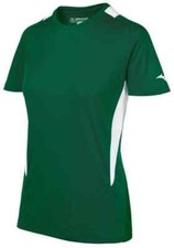 Mizuno Girls Crew Neck Jersey S 350965 Forest White