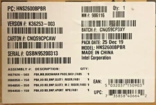 Intel HNS2600BPBR Compute Module 2U Rack Socket P 165 W NEW BROWN BOX