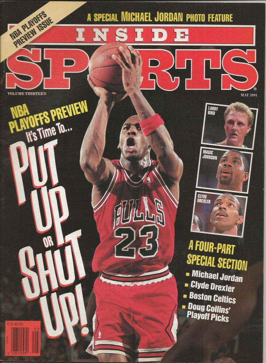 ORIGINAL Vintage May 1991 Inside Sports Magazine Michael Jordan