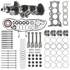 2.0L Engine Crankshaft +Con Rods+Piston+Bearings+Gasket Kit For Hyundai Kia G4NC