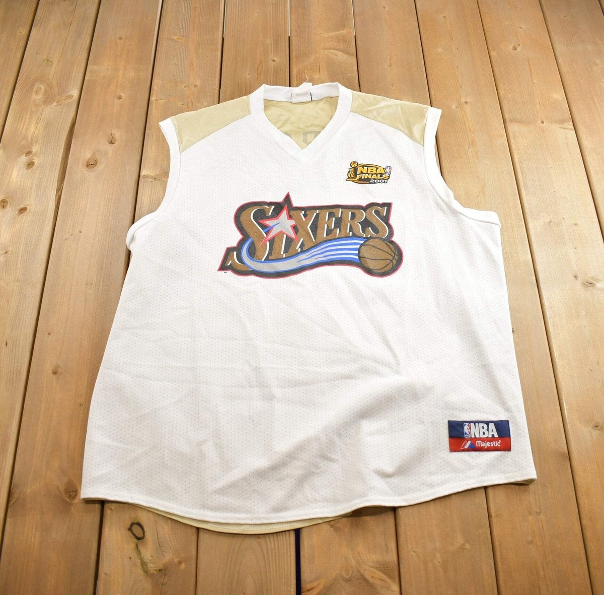 Allen Iverson 2001 Nba Finals Jersey Vintage 2001 NBA Basketball