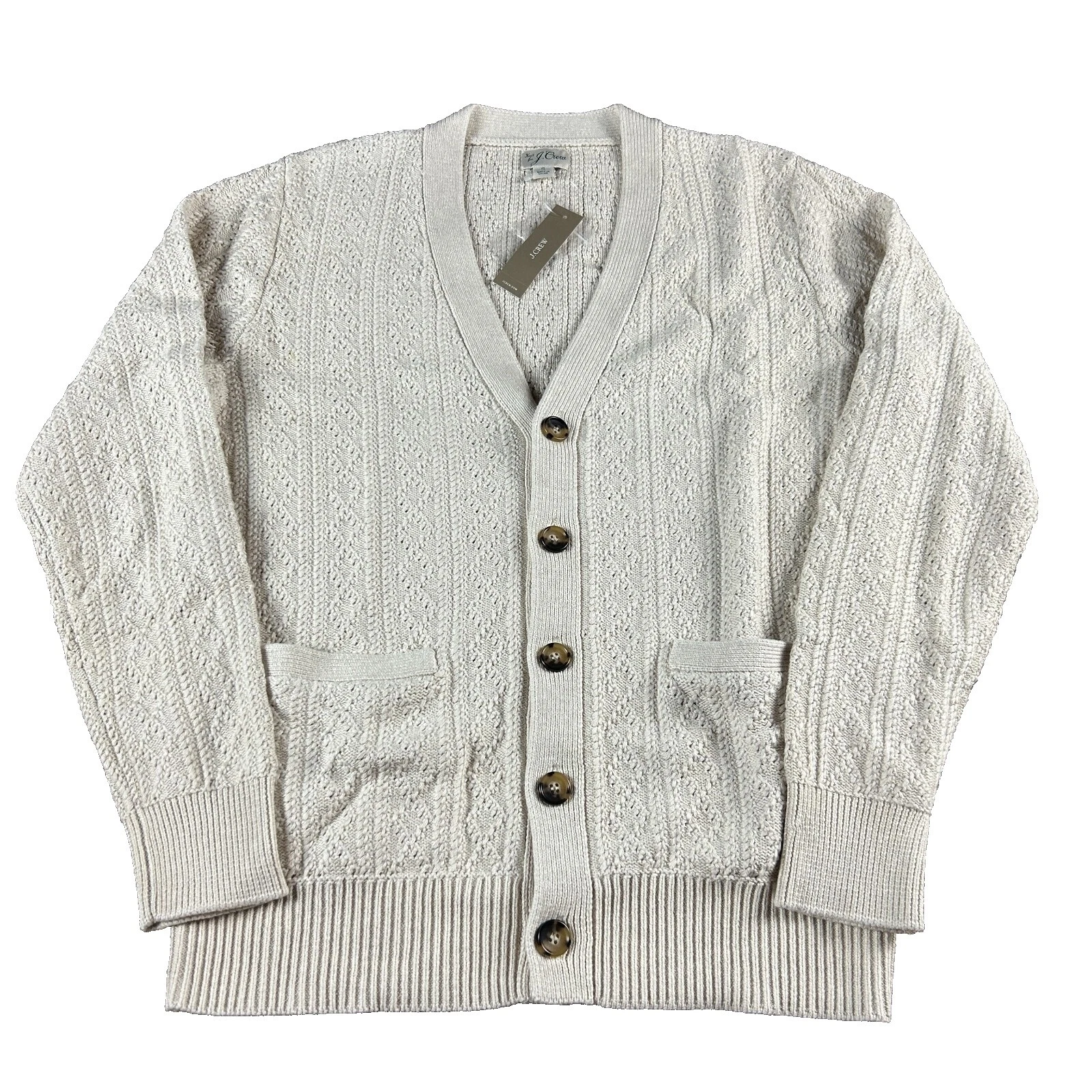 Chaqueta de algodón Suéteres Blanco para hombres