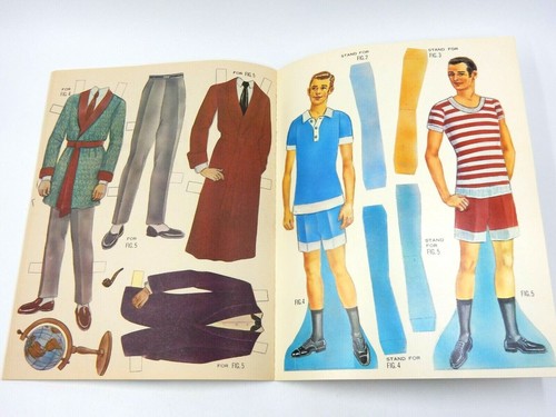 VINTAGE 1965 MY FAIR LADY 5 STAND-UP PAPER DOLLS & COSTUMES ~ OTTENHEIMER 2961-0 - Picture 6 of 9