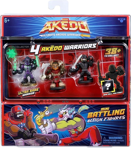 Akedo Ultimate Arcade Warriors 4 Figure 