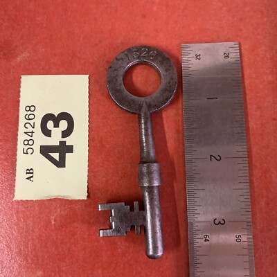 Vintage HM Gefängnisschlüssel 1526 The Maze Gibbons Eisen Türschloss Zelle Lang Kesh 43