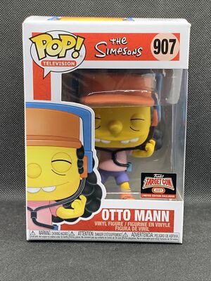 Funko Pop! Target Con 2021 The Simpsons Otto Man #907 | eBay