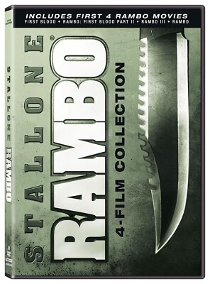 【新品同様】映画『ランボー RAMBO』シリーズ4作品DVDセット／国内盤／廃盤 新品同様】映画『ランボー RAMBO』シリーズ4作品DVDセット／国内