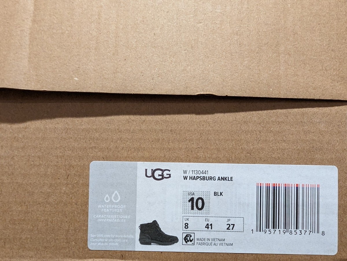 ※ハッピー※ Ugg Australia Womens Hapsburg Ankle Boot Size 10 NIB | eBay