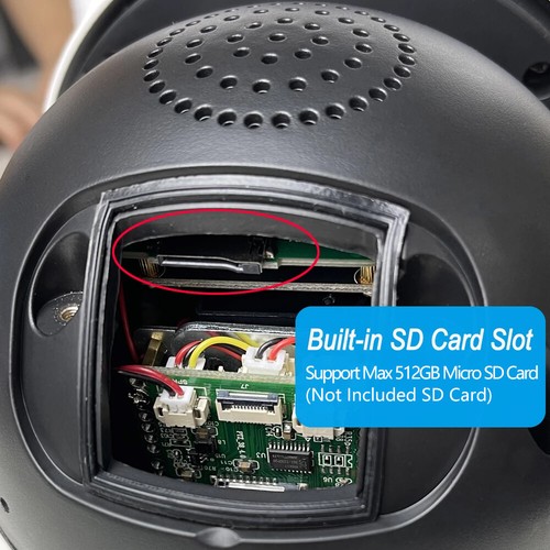 iBirdView 8MP 36x Zoom Mensch Auto Tracking Zwei-Wege Audio POE IP PTZ Kamera - Bild 9 von 12