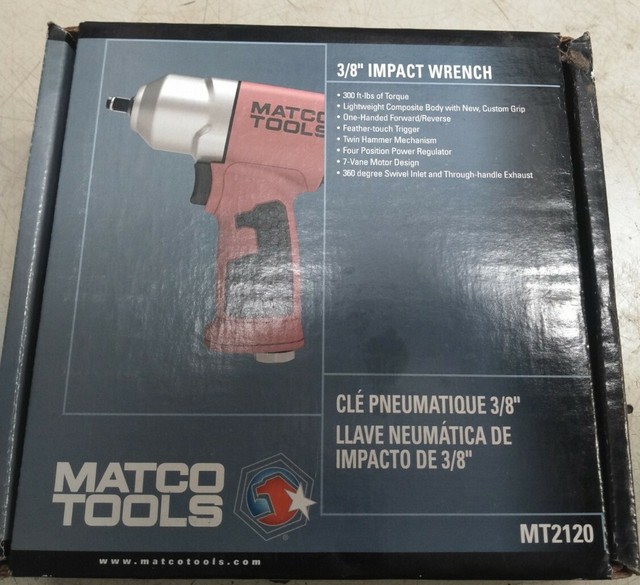 New Matco Tools 3/8" Drive Air Impact Wrench MT2120 Automotive Repair