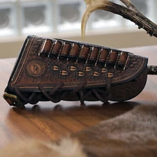 Tourbon Recoil Pad Rifle Cheek Rest Ammo Holder Buttstock Cover LOP ADD