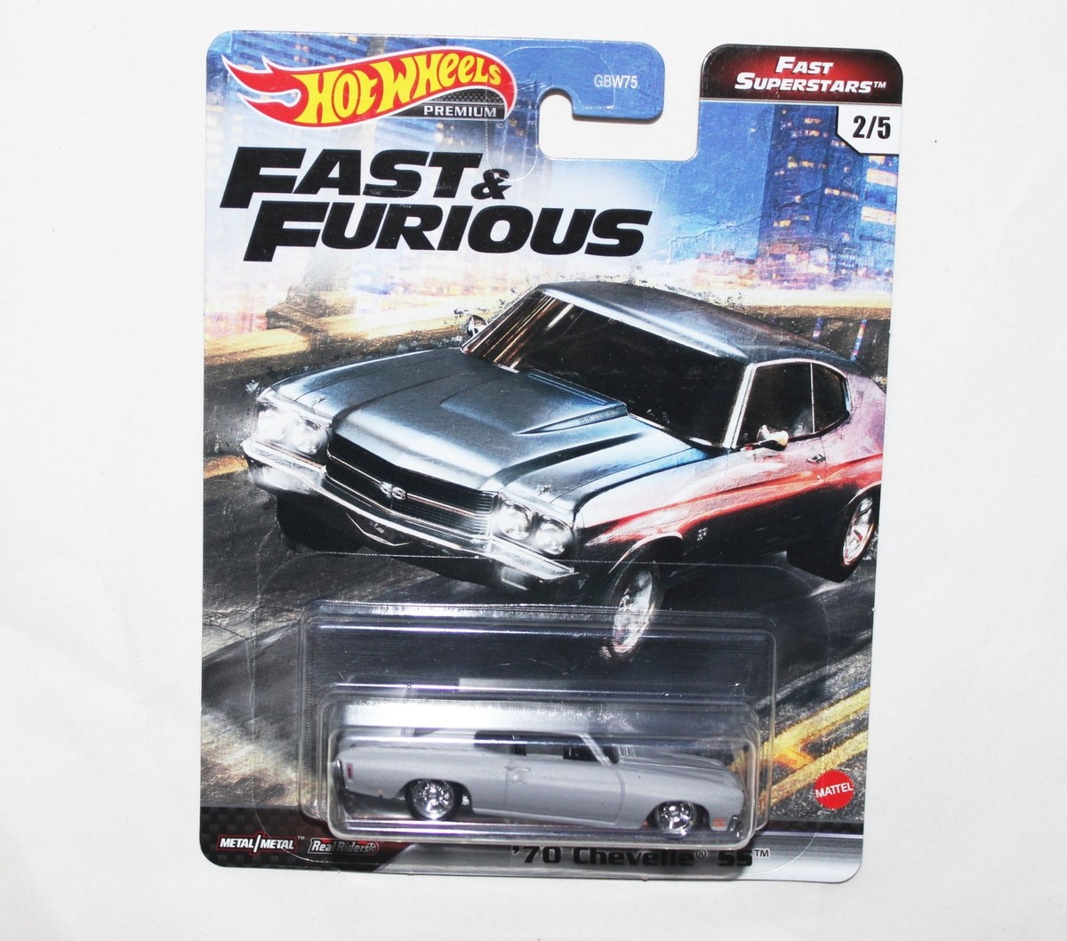 HOT WHEELS FAST＆FURIOUS ❜70 Hot Wheels HW City Fast & Furious '70 Dodge Charger R/T 1:64