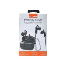 Aiwa Prodigy Clear True Wireless Earphone With Case And Touch Control New