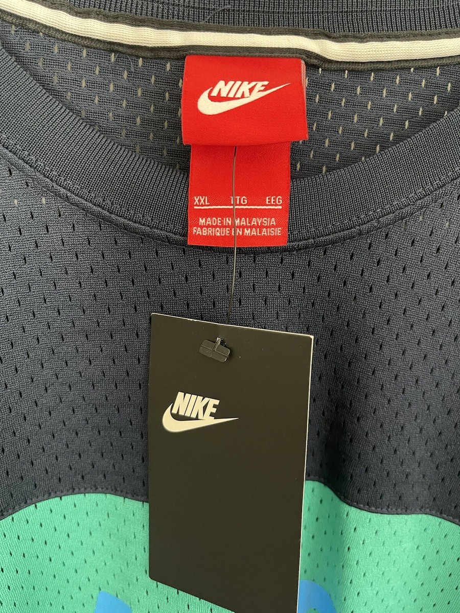 Sze XXL Nike Air NSW Men's Long Sleeve Jersey Style Rugby Top
