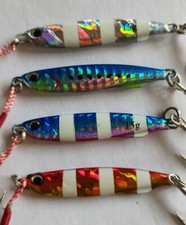 METAL JIG MINNOW  ARTIFICIALE SPINNING PESCA MARE 10 /15 GR