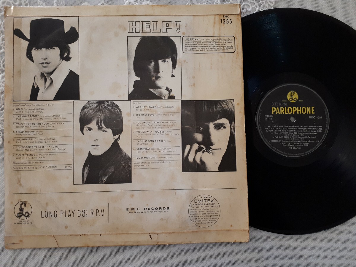 欧LP Beatles Help (180g) PMC1255 PARLOPHONE 未開封 /00260 The Beatles – Help! – Vinyl (LP, Album, Mono), 1965
