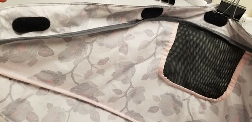 Graco MDS Single Stroller Gray,Pink Canopy Hood Visor SunShade Replacement. - Picture 8 of 9