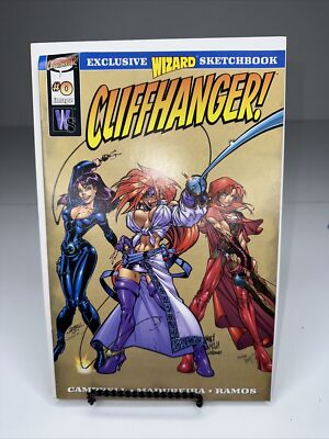 Cliffhanger #0 Exclusive Wizard Sketchbook Image Comics 1997