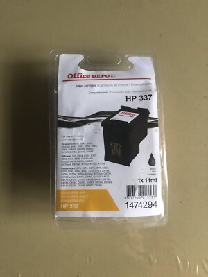 SCHWARZE DRUCKERTINTE HP 337 kompatibel BÜRO DEPOT