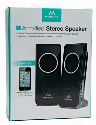 amplified stereo speakers