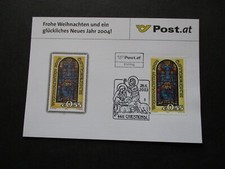 A214a) Christkindl FDC 28.11.2003 - UKZ 5 / GWK Post