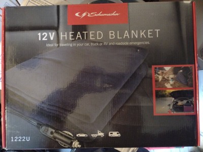 Schumacher 1222 12V Heated Travel Blanket Schumacher 1222 12V Heated Travel Blanket