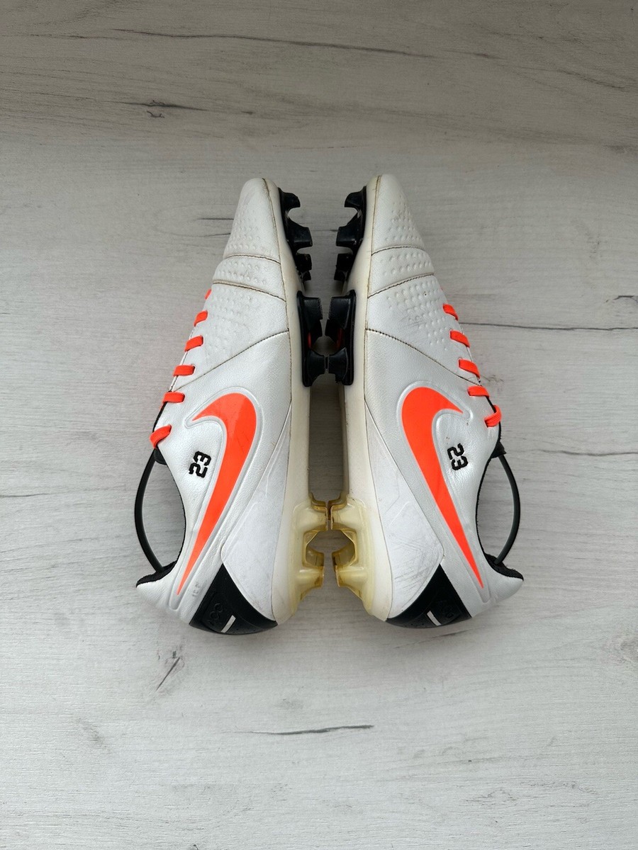 Nike Ctr360 Maestri White Orange Football Soccer Cleats Boots US8