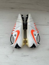Nike Ctr360 Maestri White Orange Football Soccer Cleats Boots US8.5 UK7.5