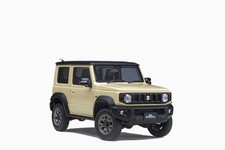 AUTOart Suzuki Jimny Sierra JB74 – Chiffon Ivory Metallic / Black Roof 1:18