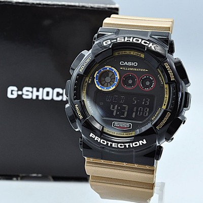 Casio G-Shock GD-120CS-1JF Crazy Colors Black Gold Ana-Digi Watch