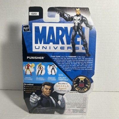NEW MARVEL UNIVERSE THE PUNISHER 3.75" #020 SERIES 1 BY HASBRO 2009