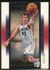 2005-06 Upper Deck Ultimate Collection Mehmet Okur 244/750 #126 Utah Jazz